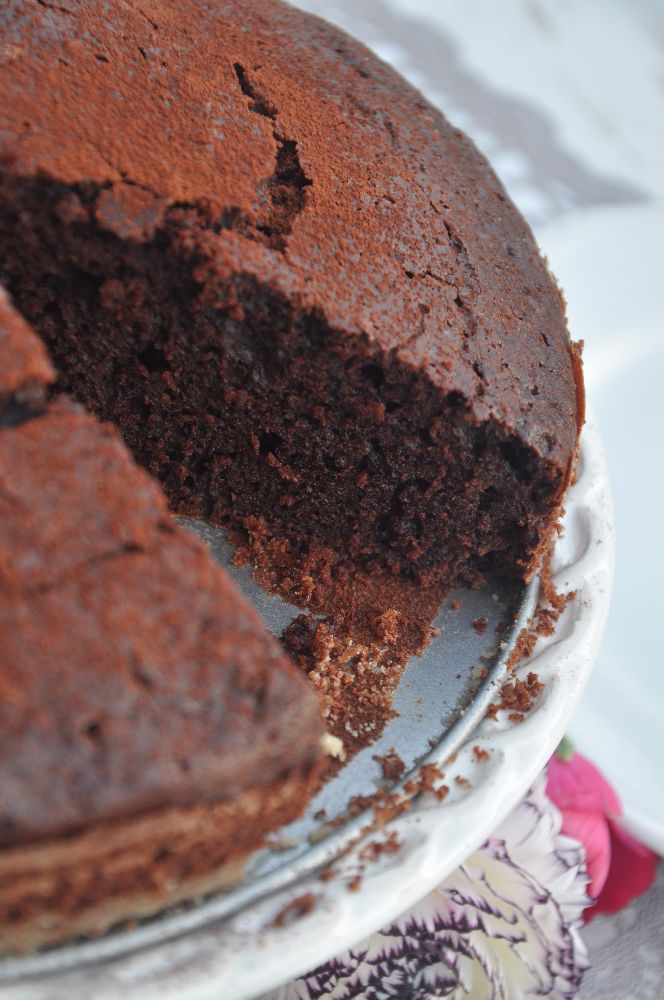 Torta al cioccolato veloce