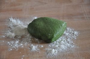 Pasta all'uovo verde con spinaci