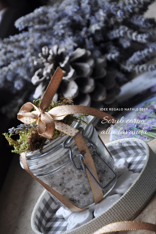 Scrub corpo alla lavanda