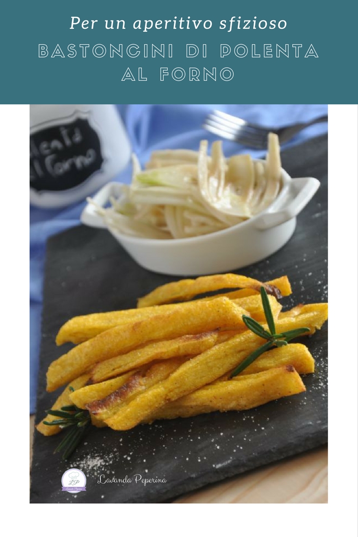 Bastoncini croccanti di polenta al forno