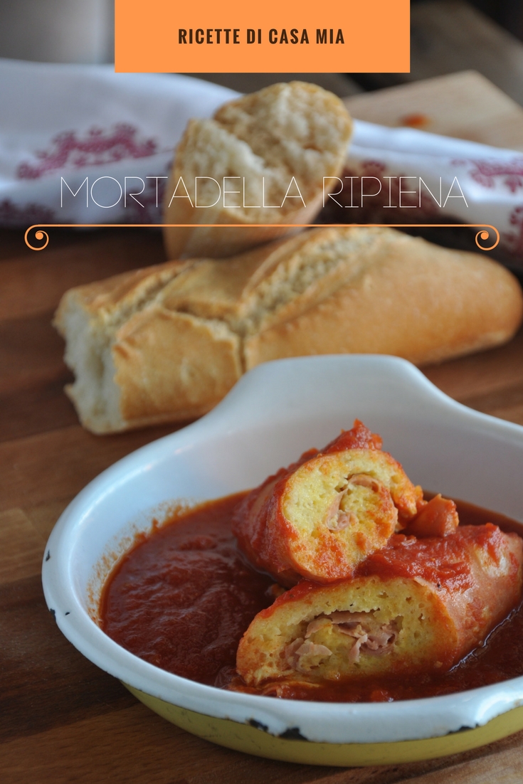 Involtini di mortadella ripiena