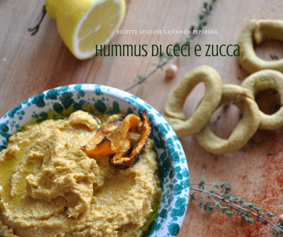 Hummus di ceci e zucca