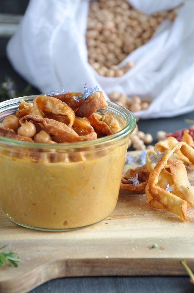 Ciceri e Tria versione happy hour