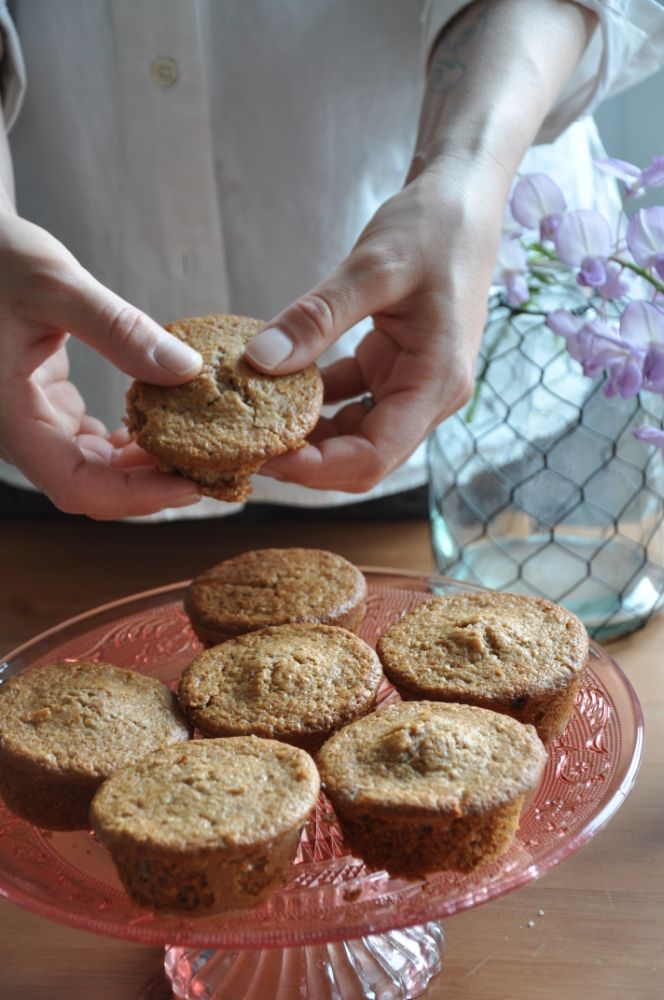 Tortine con farina di castagne e confettura di mele cotogne2