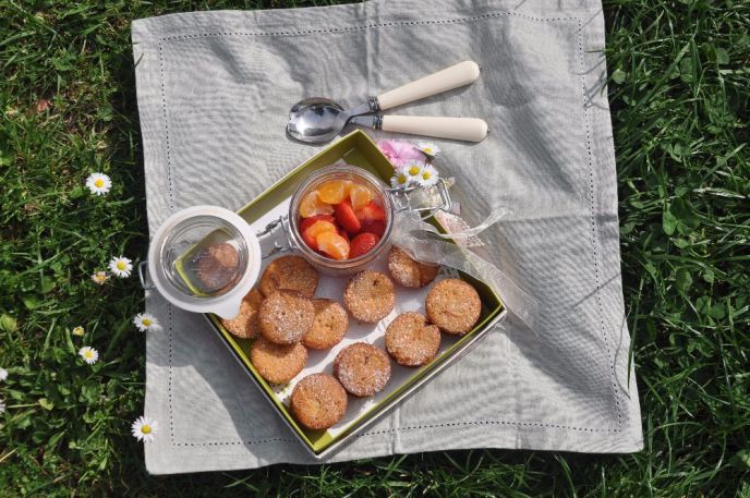 tortine con fragole e peperoncino