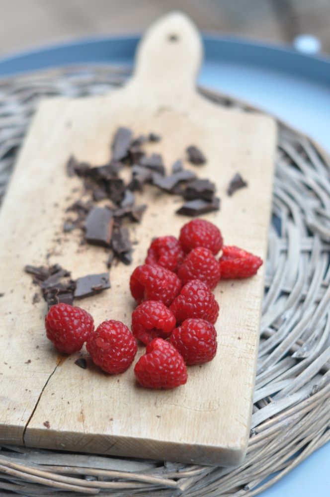 Lamponi e cioccolato