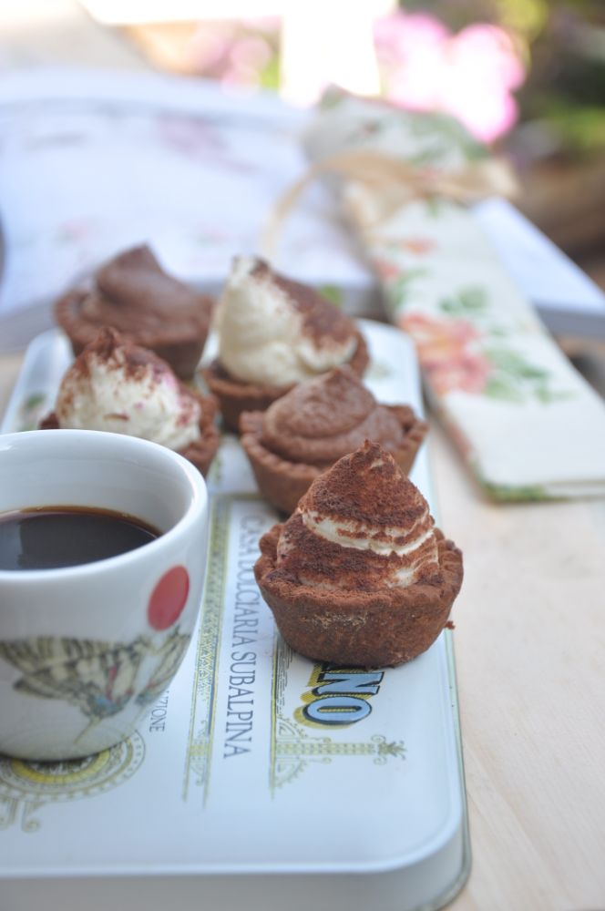 Tartellette al tiramisù