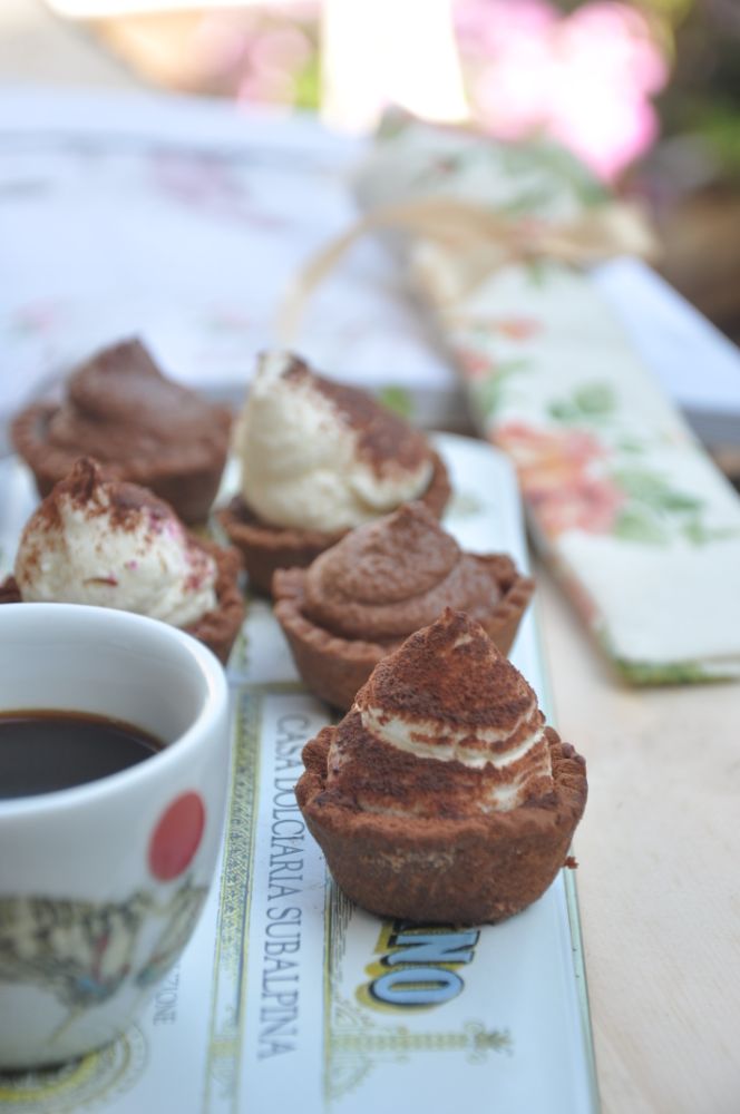 Tartellette-tiramisù