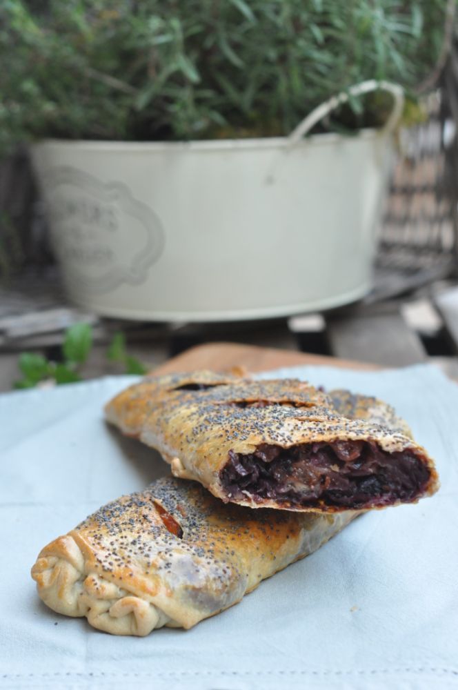 Strudel salato con pasta tirata