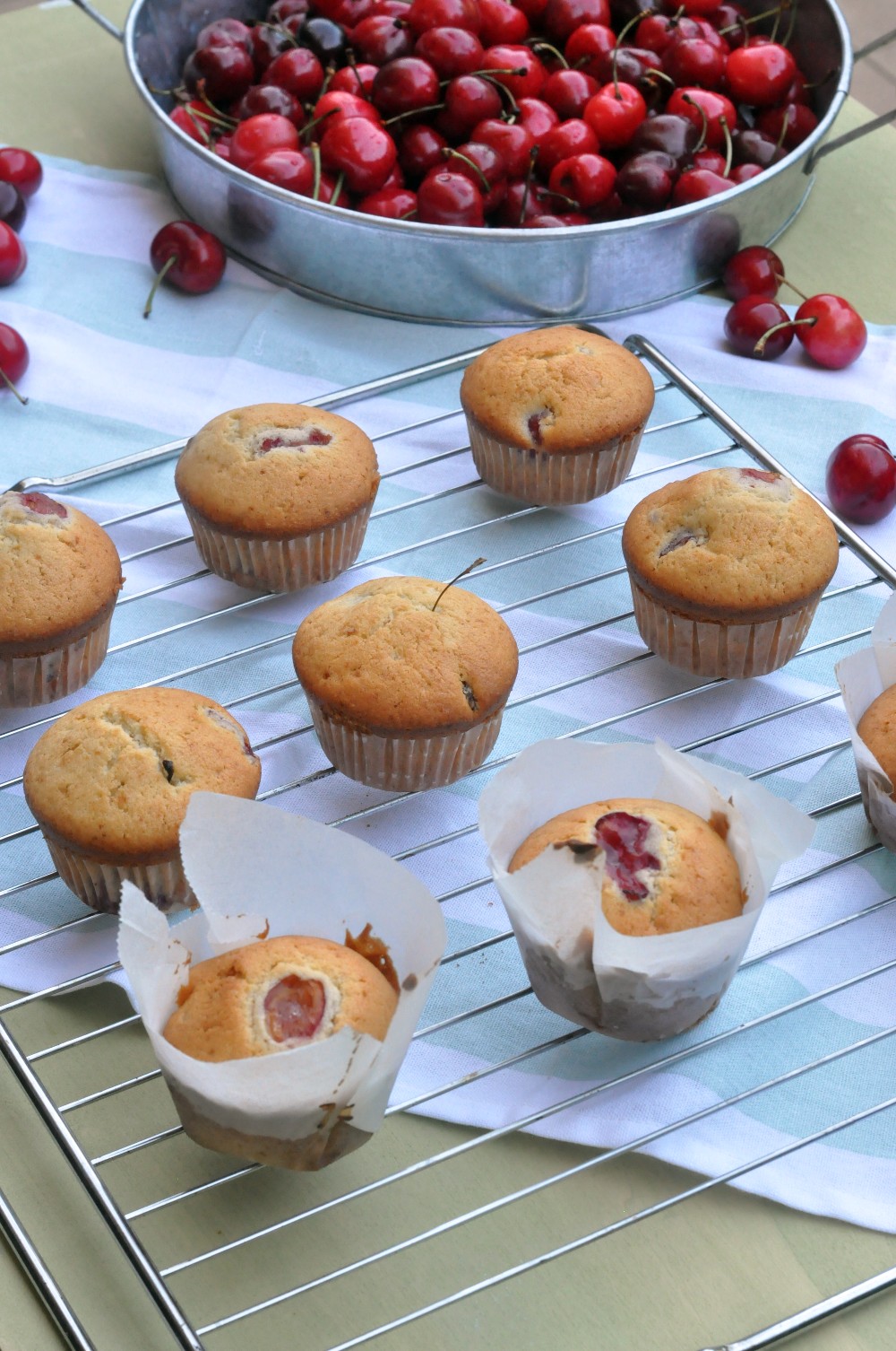 Muffin alle ciliegie