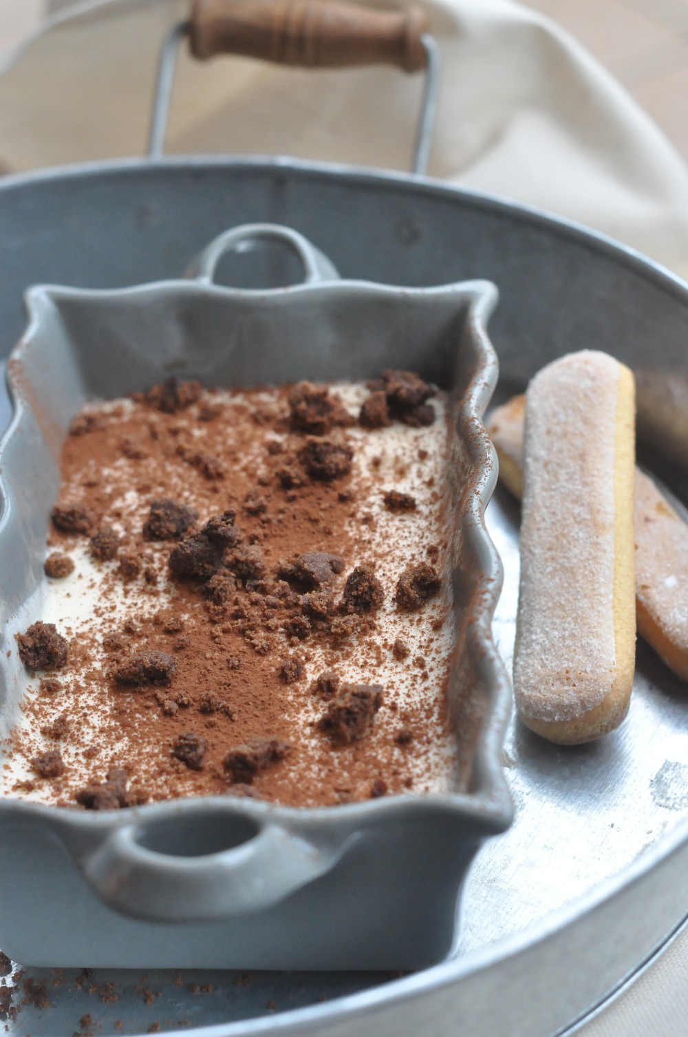 Tiramisù e crumble