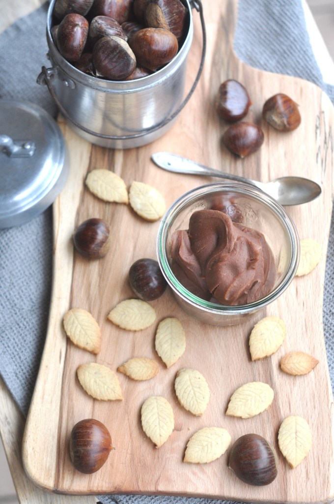 Crema di castagne e cioccolato